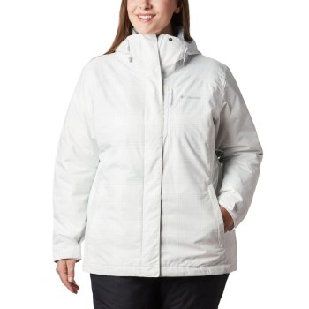 Columbia Ženske Jakne - Whirlibird IV Interchange Plus Size Bijele | ROHK-23598